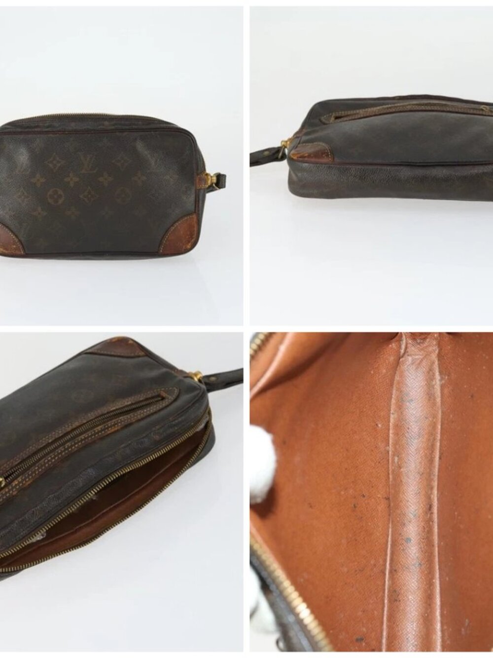 LOUIS VUITTON Monogram Clutch Bag 5 Set LV Auth - Picture 13 of 15